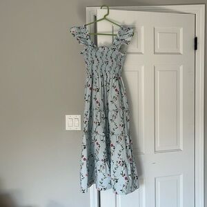 Hill house nap dress in pond floral